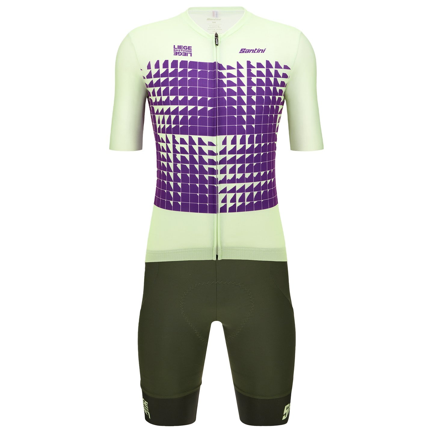 SANTINI Liège Bastone Liège 2024 Set (fietsshirt + fietsbroek) set (2