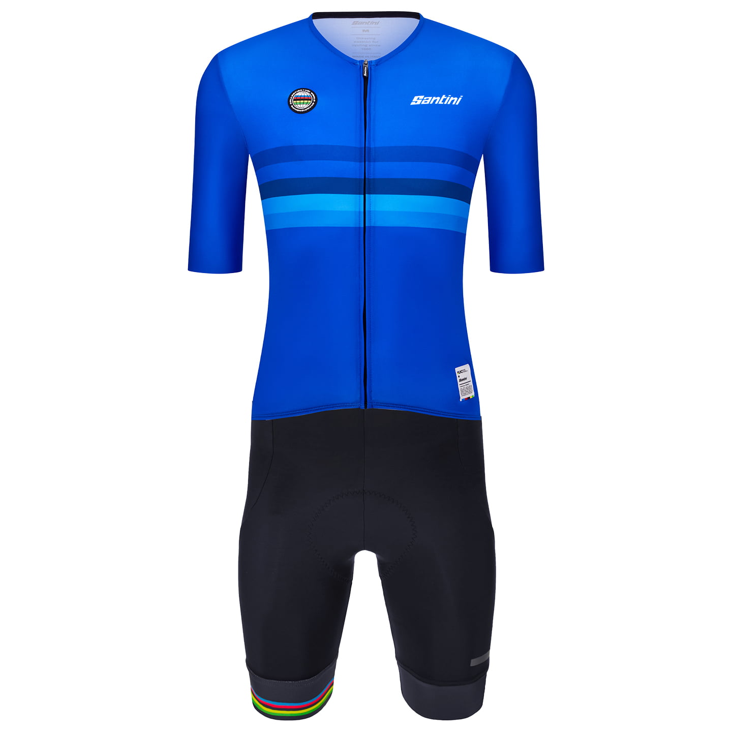 UCI WORLD CHAMPION Nations Line Italië Set (fietsshirt + fietsbroek) set (2