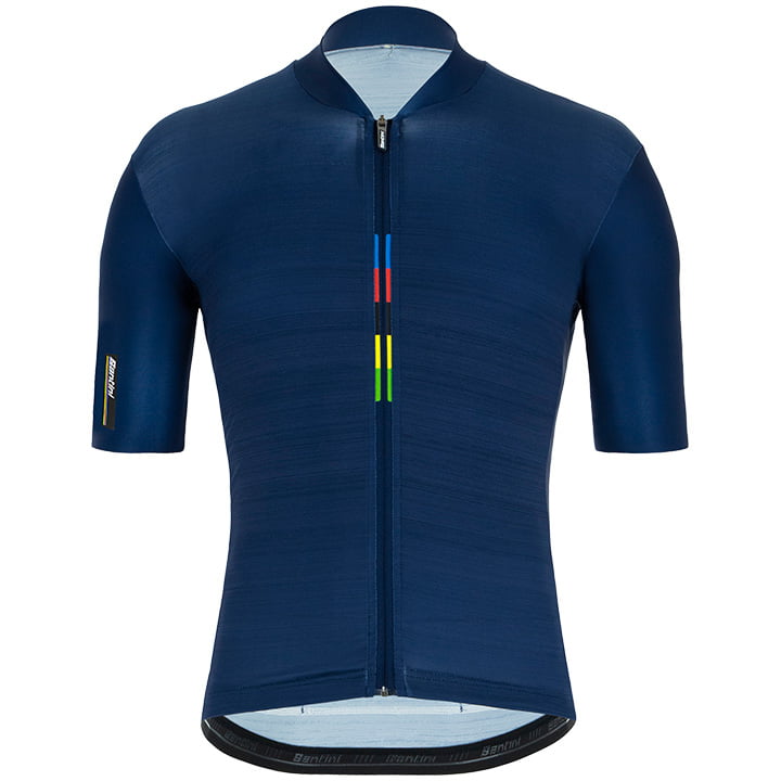 UCI RAINBOW Kurzarmtrikot 2020 fietsshirt met korte mouwen, voor heren, Maat S,