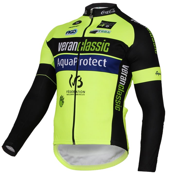 WB VERANCLASSIC AQUALITY PROJECT 2017 fietsshirt met lange mouwen, voor heren, M
