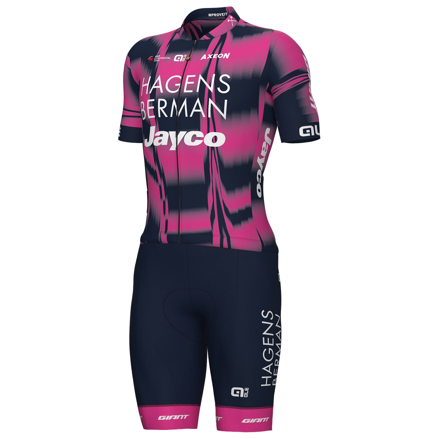 HAGENS BERMAN JAYCO 2025 Set (fietsshirt + fietsbroek) set (2 artikelen), voor
