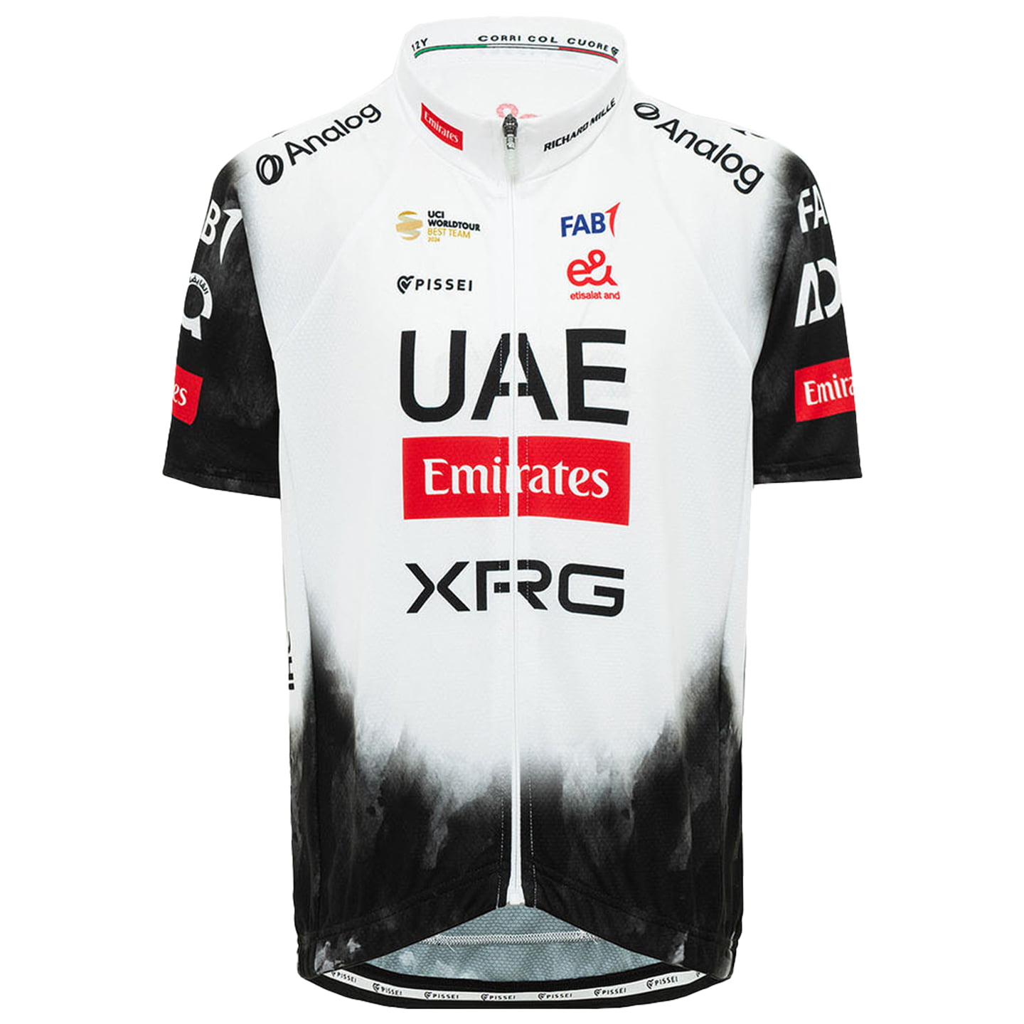UAE TEAM EMIRATES - XRG 2025 kinderfietsshirt, Maat M