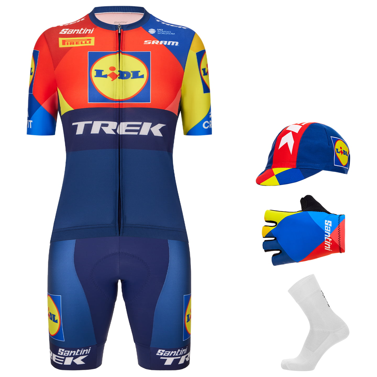 Damen-Set Lidl-Trek 2025 Dames Maxi-Set (5 stukken)
