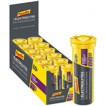 Tabletki musujące 5Electrolytes Black Currant POWERBAR Tabletki musujące 5Electrolytes Black Currant