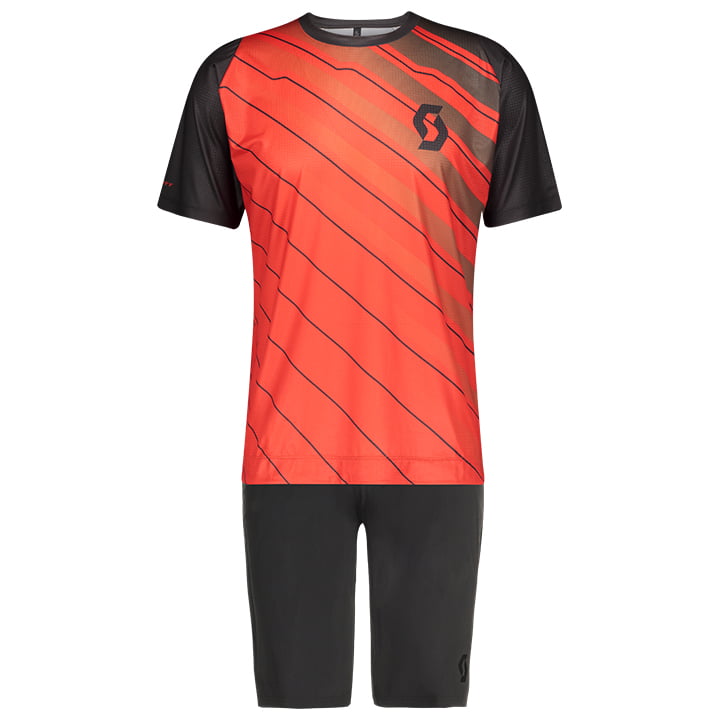SCOTT Trail Vertic Set (fietsshirt + fietsbroek) set (2 artikelen), voor heren