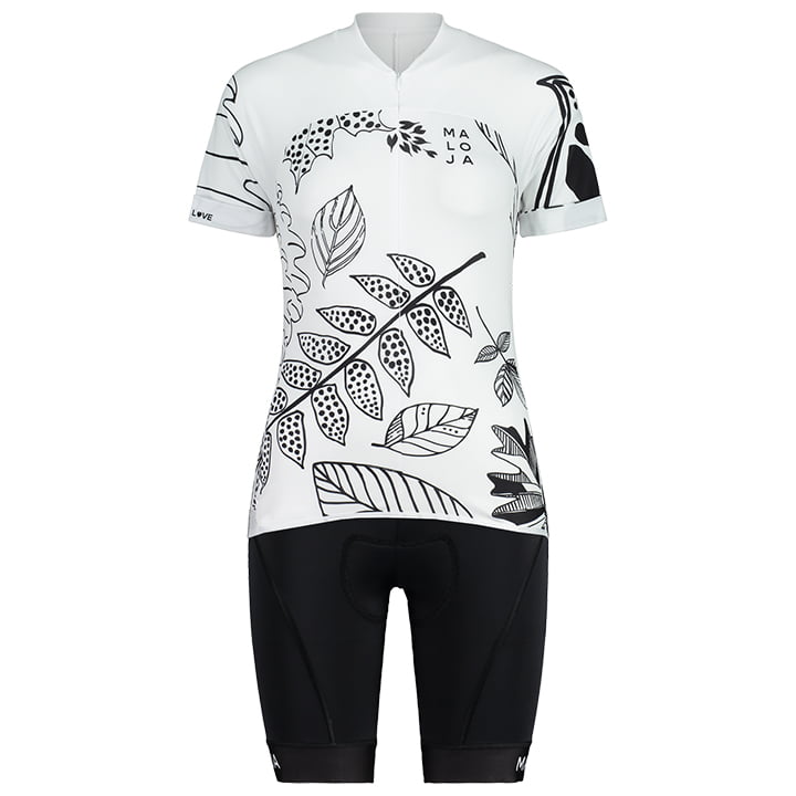 MALOJA LaubmossM. Dames set (fietsshirt + fietsbroek) dames set (2 artikelen), F