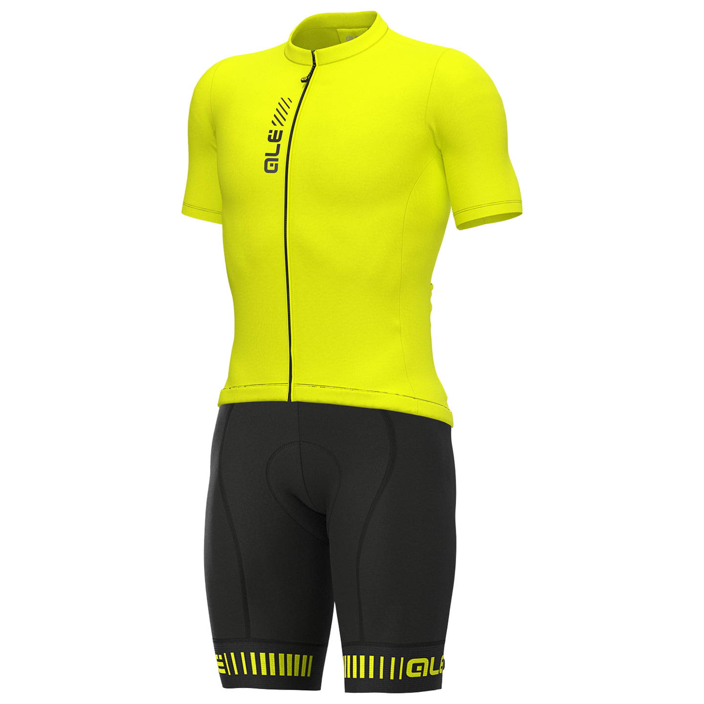 ALE Color Block Set (cycling jersey + cycling shorts) Set (2 pieces), for men