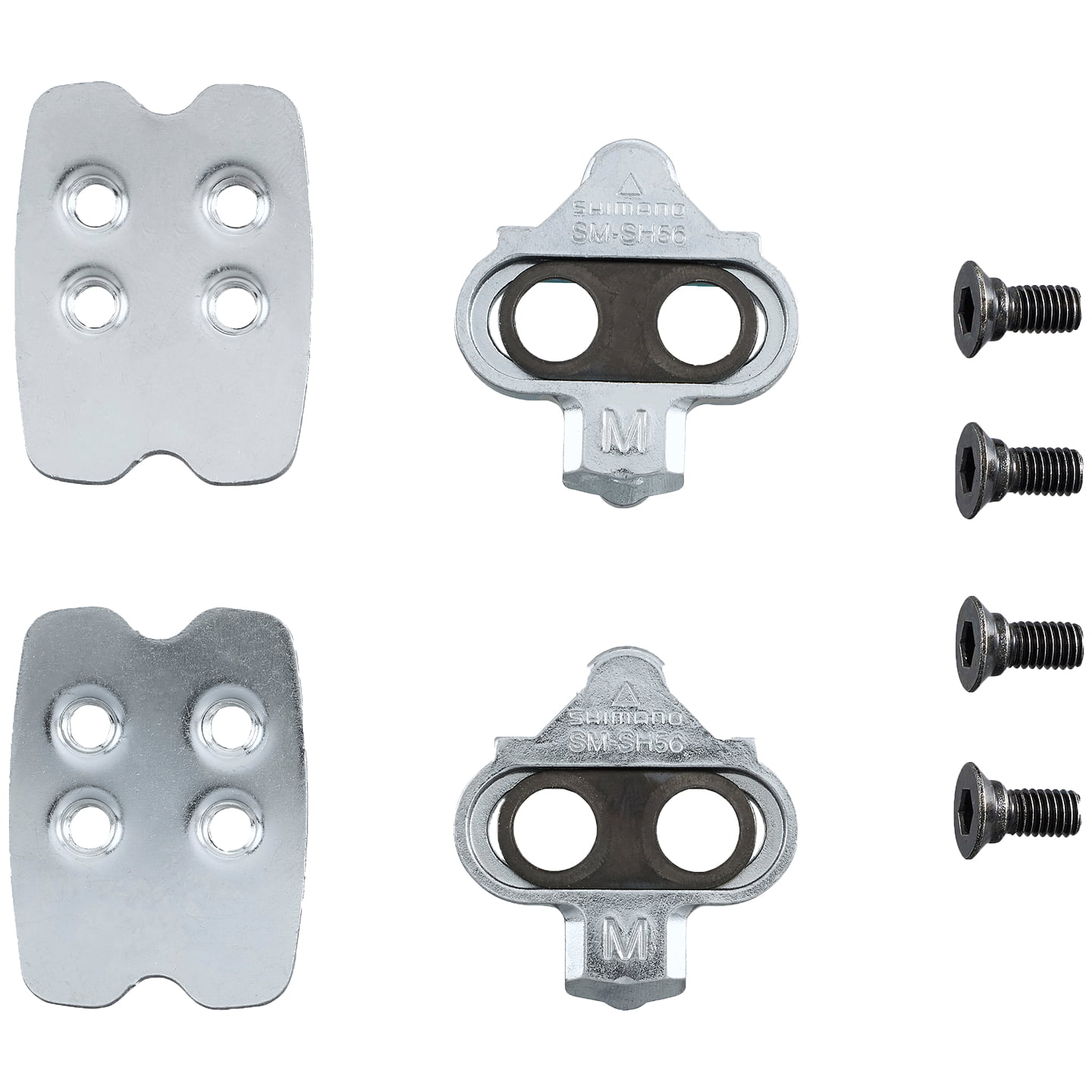 SHIMANO SM-SH56 SPD Cleats with counter-plate Pedal Cleats for MTB, Bike pedal, Bike accessories