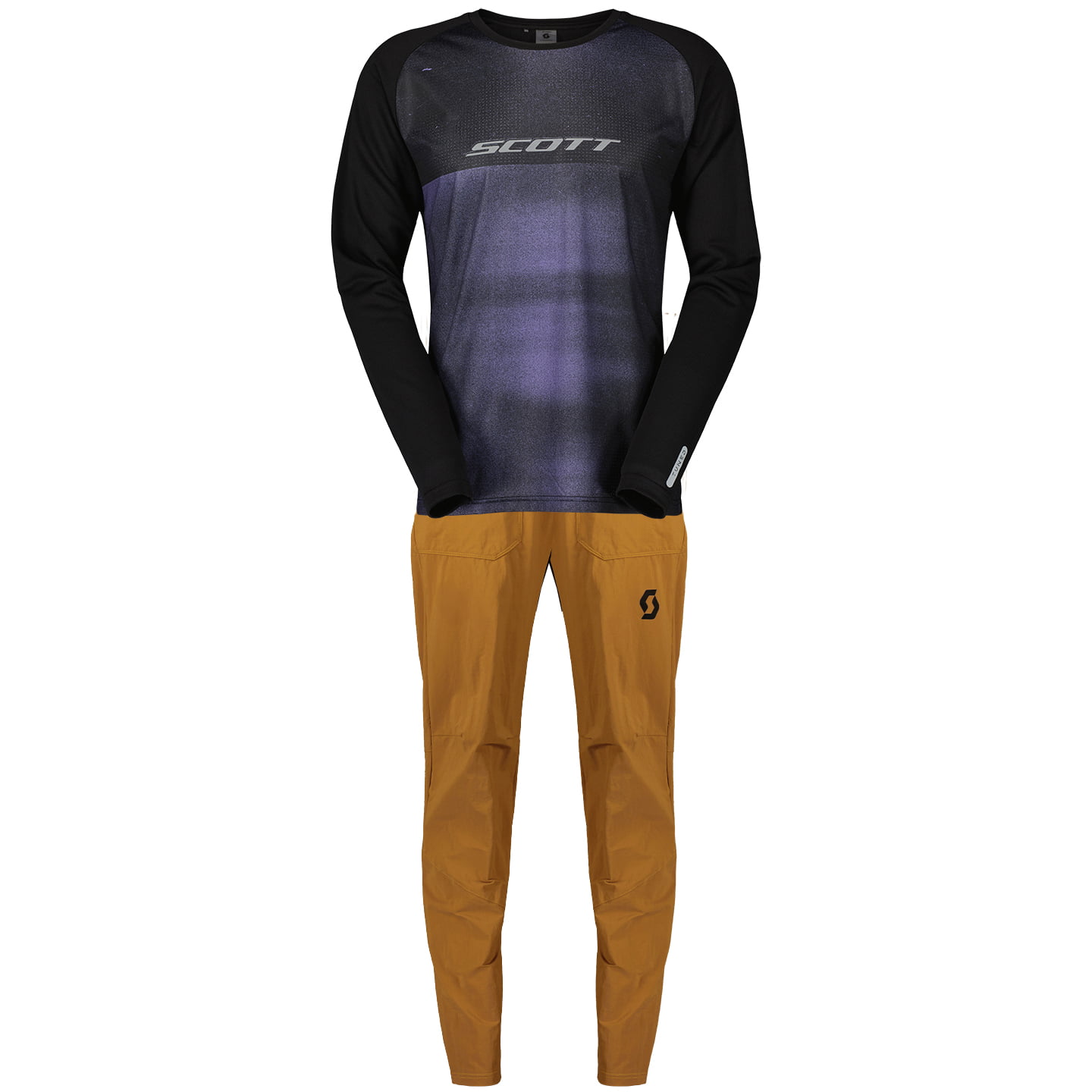 SCOTT Trail Tuned Set (fietsshirt + fietsbroek) set (2 artikelen), voor heren