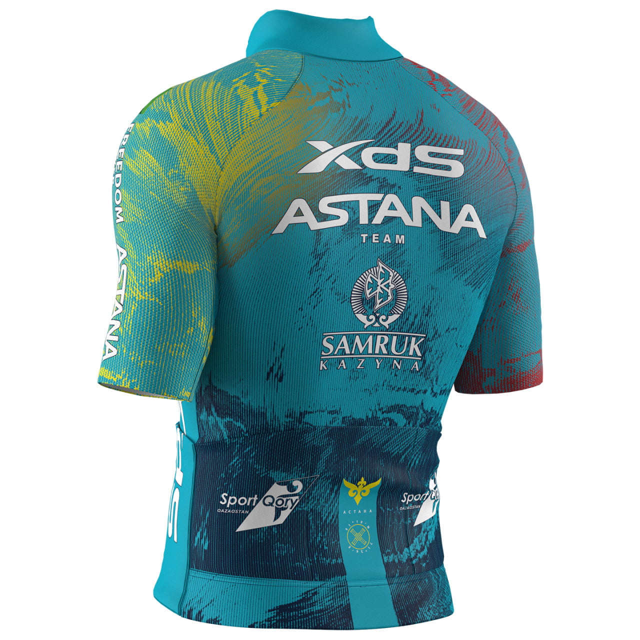 XDS ASTANA Kurzarmtrikot 2025