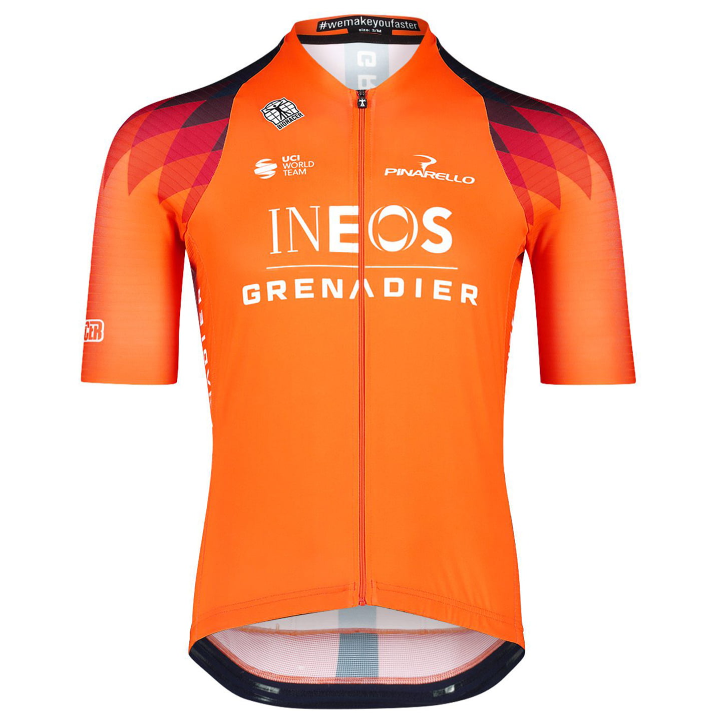 INEOS Grenadiers Icon Training 2023 Short Sleeve Jersey, for men, size 3XL, Bike shirt, Cycling gear