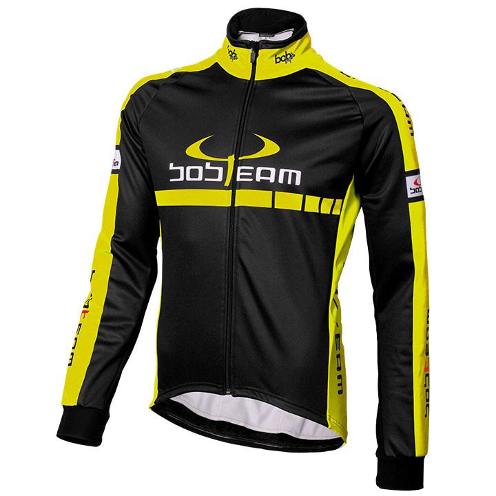 Winter jacket, BOBTEAM Thermal Jacket Colors, for men, size L, Cycle clothing