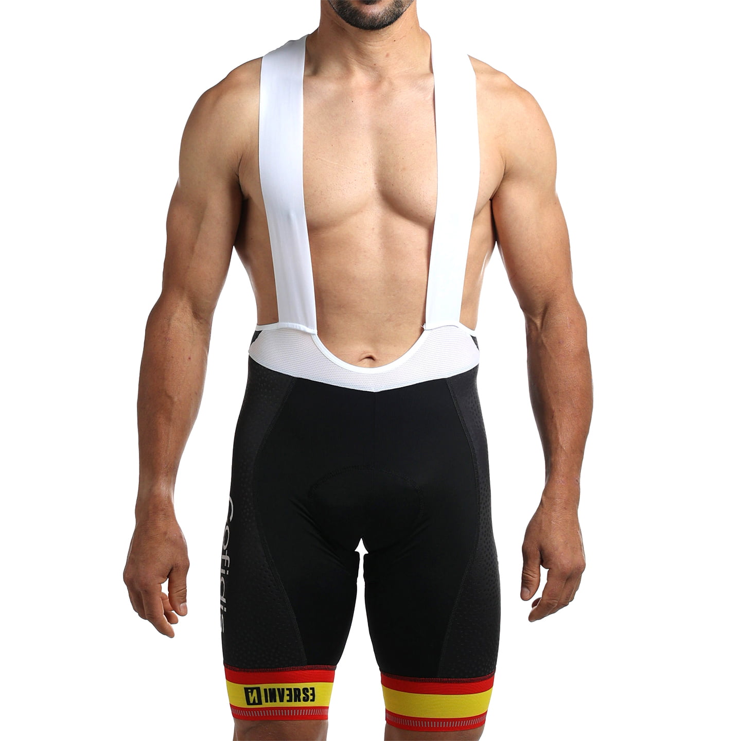 SPANISH NATIONAL TEAM 2024 Bib Shorts, for men, size L, Cycle shorts, Cycling clothing