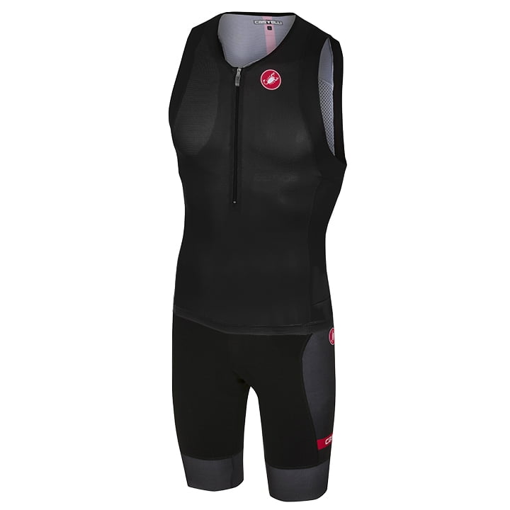 CASTELLI Tri Free Set (fietsshirt + fietsbroek) set (2 artikelen), voor heren