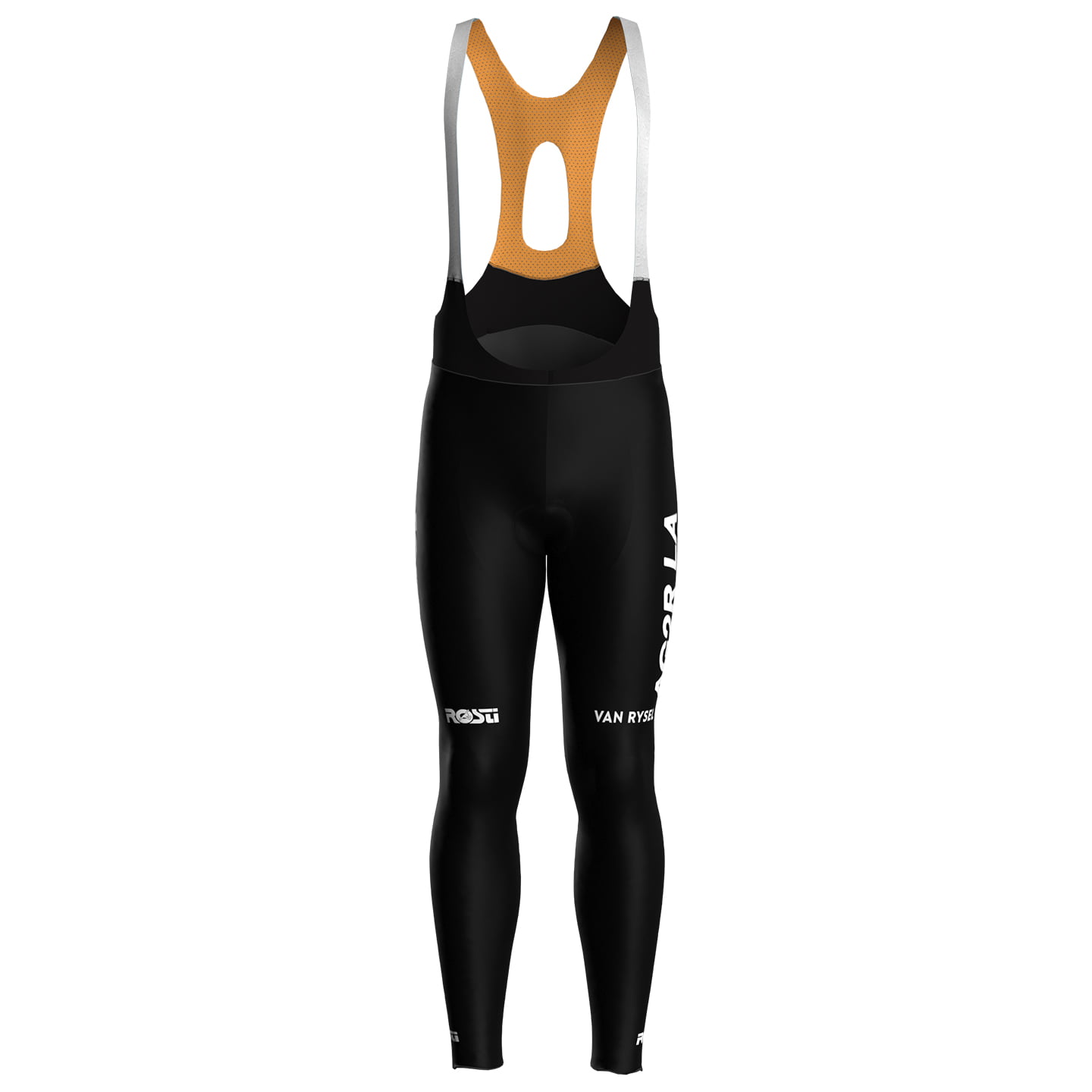 DECATHLON AG2R LA MONDIALE 2024 Bib Tights, for men, size L, Cycle tights, Cycling clothing