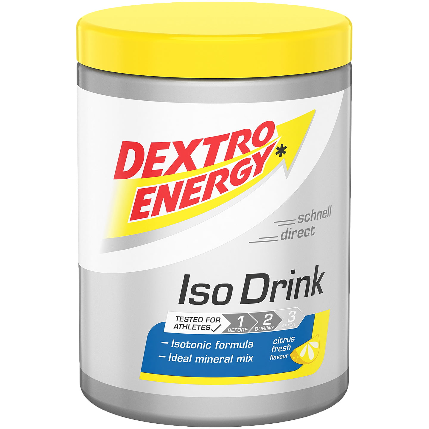 DEXTRO ENERGY Isotonic Sports Citrus fresh 440 g per Tub Drink, Power drink, Sports food