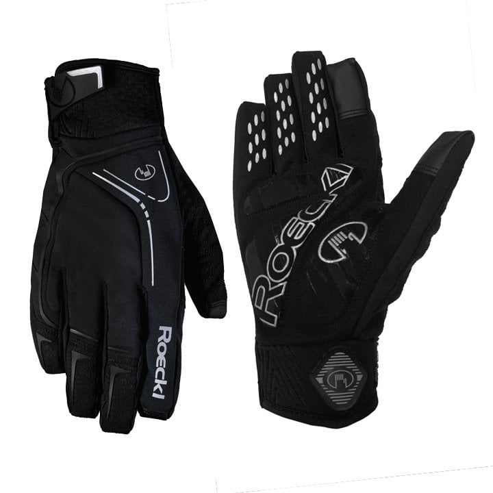 ROECKL Ravenstein Winter Gloves, black Winter Cycling Gloves, for men, size 6,5, MTB gloves, Bike clothes