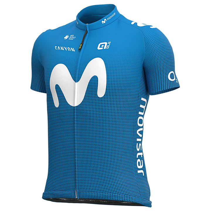 MOVISTAR TEAM 2021 Short Sleeve Jersey, for men, size S, Cycling jersey, Cycling clothing