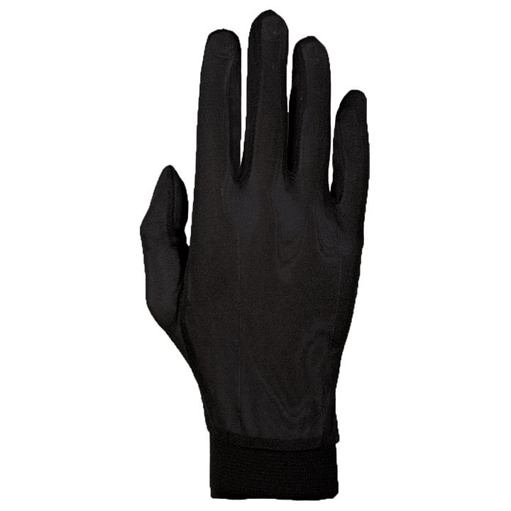 Silk Liner Gloves, black Liner Gloves, for men, size M, Cycling gloves, Cycling gear