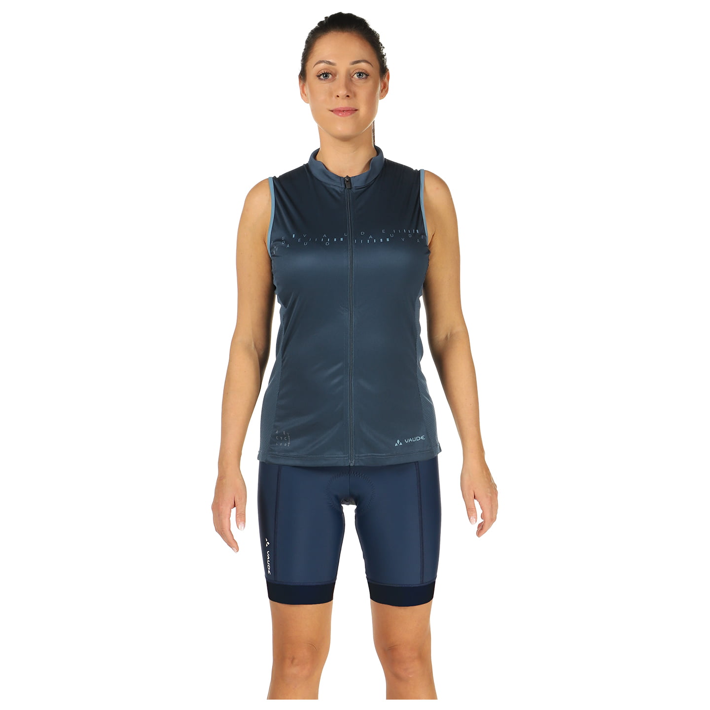 VAUDE Posta FZ Dames set (fietsshirt + fietsbroek) dames set (2 artikelen),
