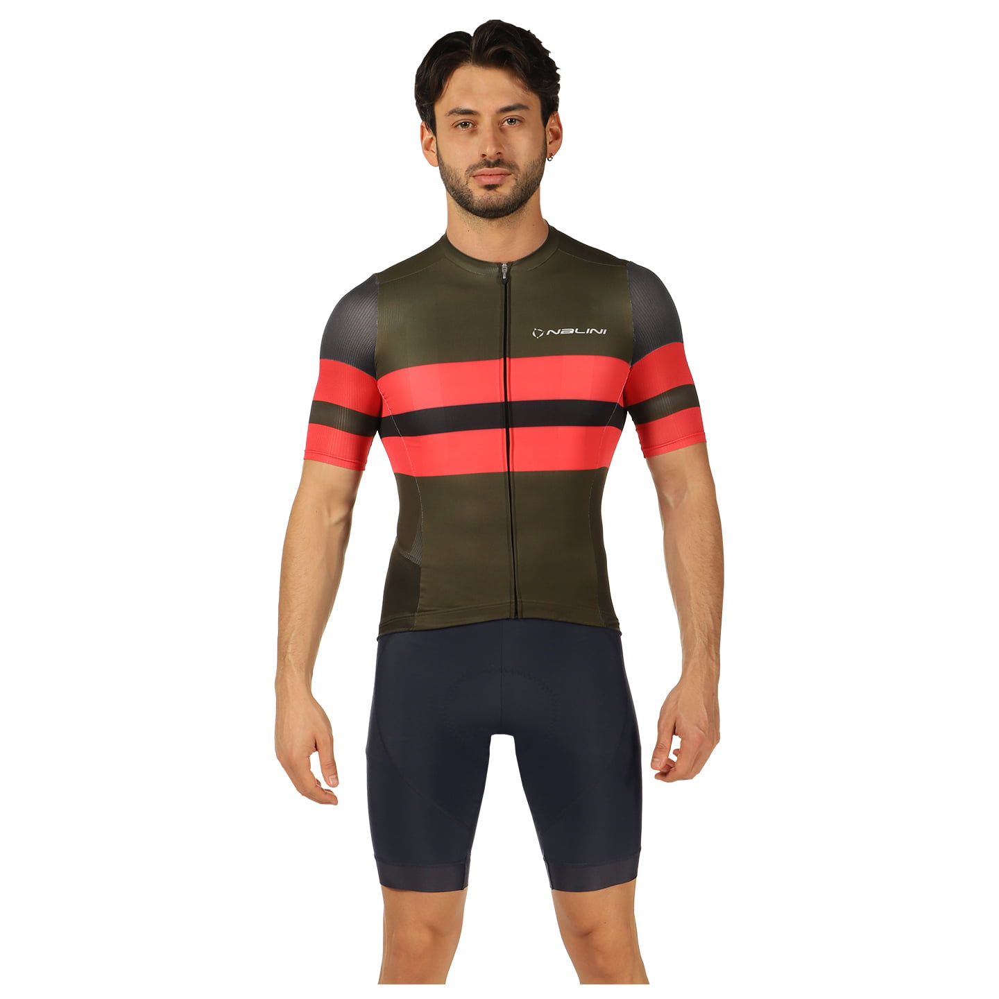 NALINI Linear Set (fietsshirt + fietsbroek) set (2 artikelen), voor heren