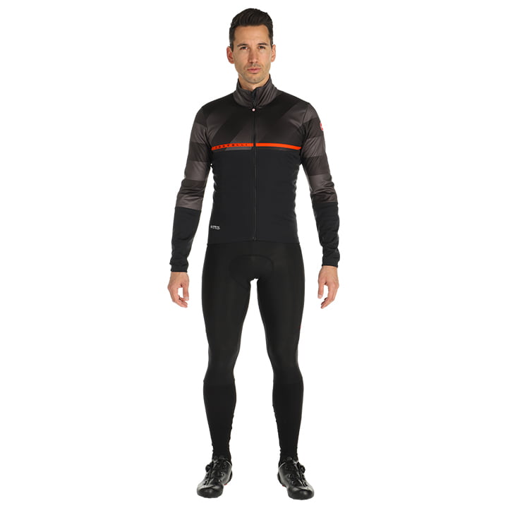 CASTELLI Finestre Set (winter fietsjack + lange koersbroek) set (2 artikelen), v