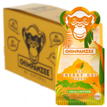 Gel energetico Mango 25 pz./scatola CHIMPANZEE Gel energetico Mango 25 pz./scatola