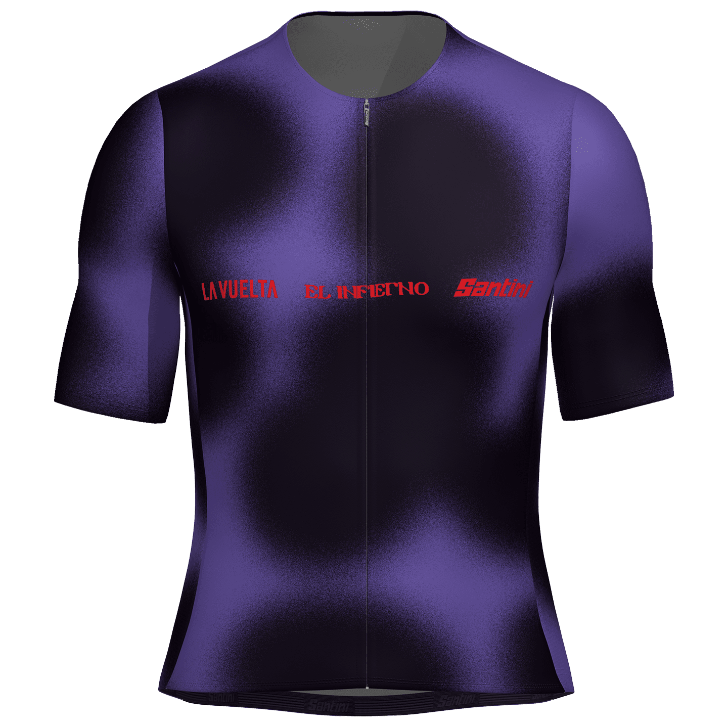 LA VUELTA Angliru fietsshirt met korte mouwen, voor heren, Maat 2XL, Fiets