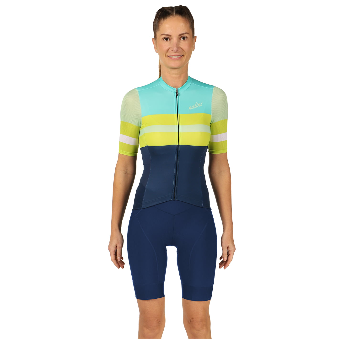 NALINI Linear Dames set (fietsshirt + fietsbroek) dames set (2 artikelen),