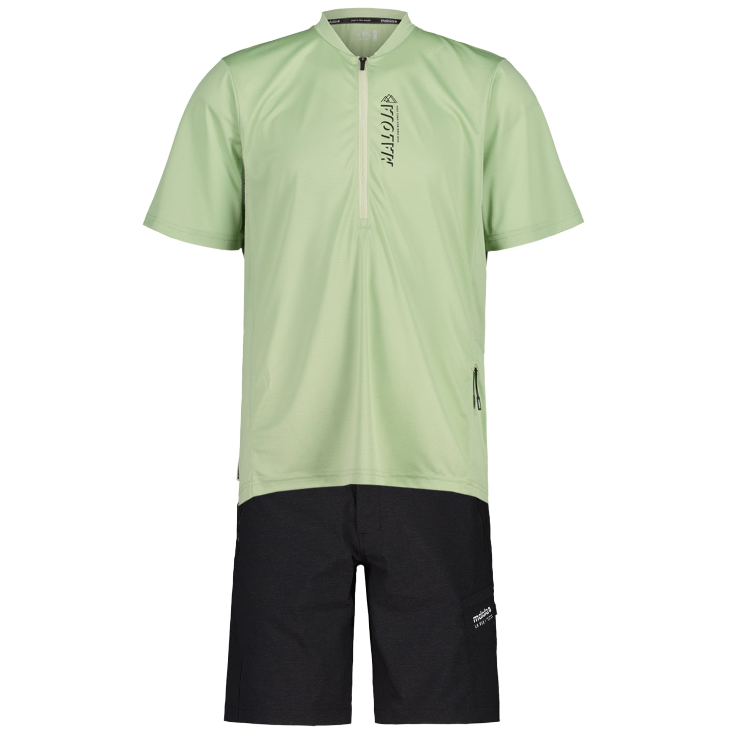 MALOJA CarzanoM. Set (fietsshirt + fietsbroek) set (2 artikelen), voor heren