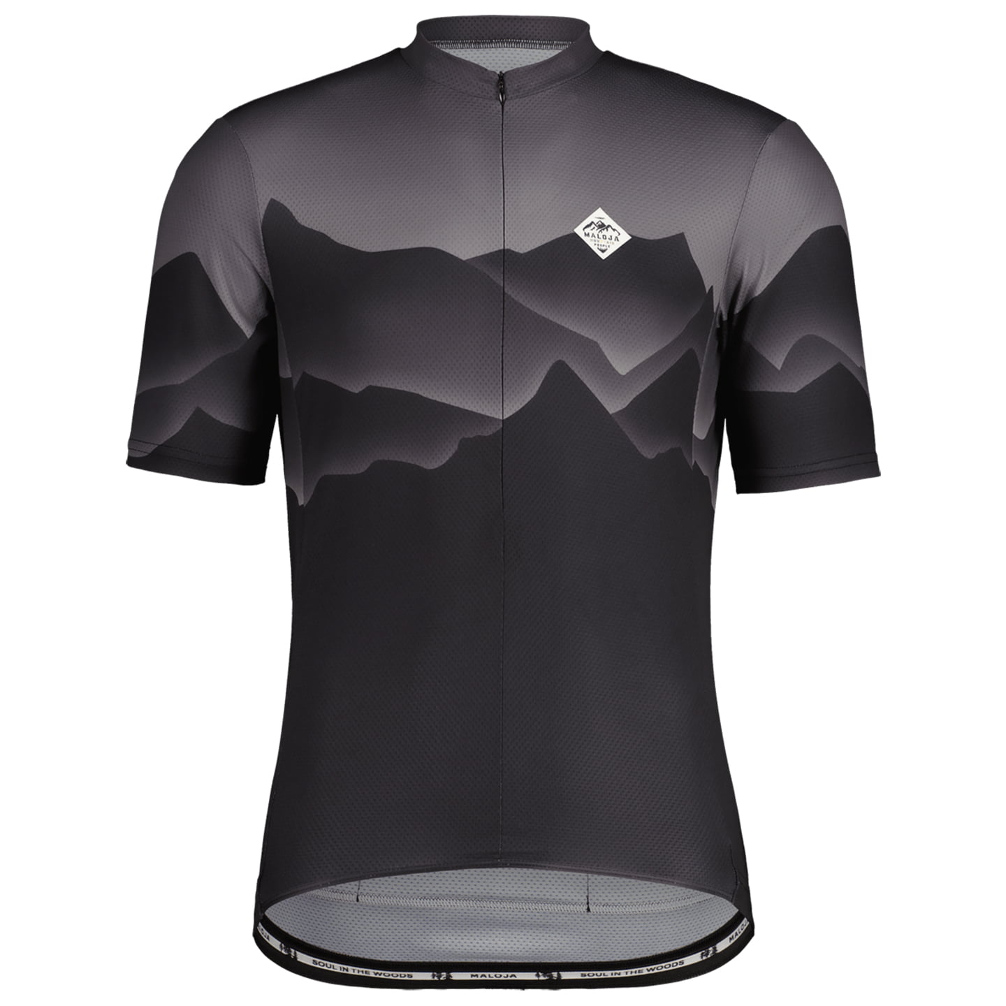 MALOJA ChandolinM. Short Sleeve Jersey Short Sleeve Jersey, for men, size M, Cycling jersey, Cycling clothing