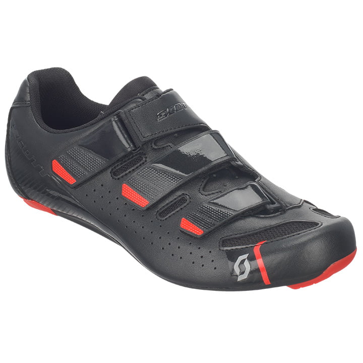 SCOTT Road Comp zwart-rood raceschoenen, voor heren, Maat 47, Racefiets schoenen