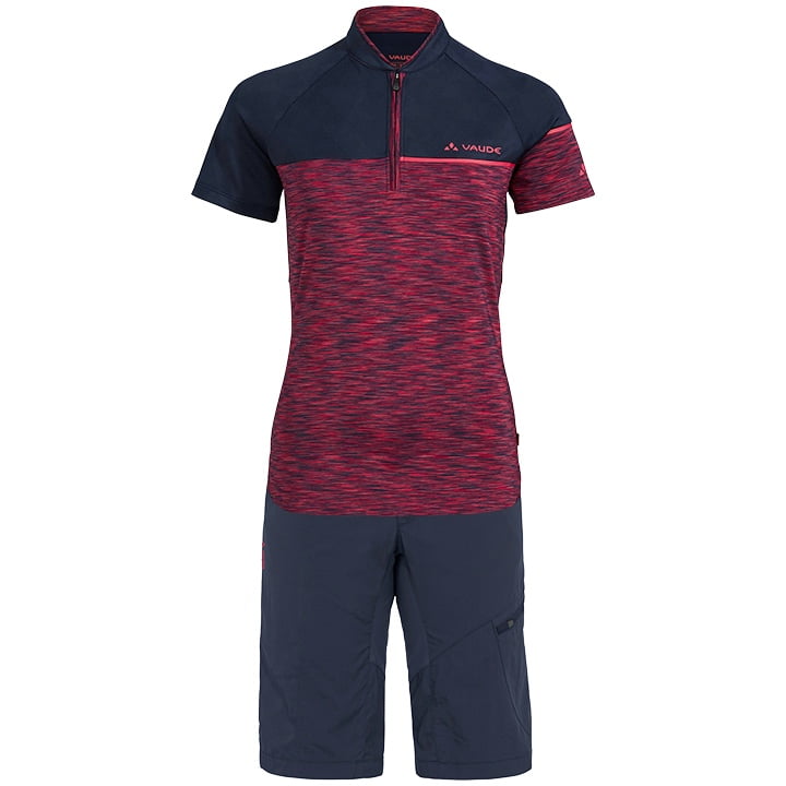 VAUDE Altissimo Dames set (fietsshirt + fietsbroek) dames set (2 artikelen), Fie