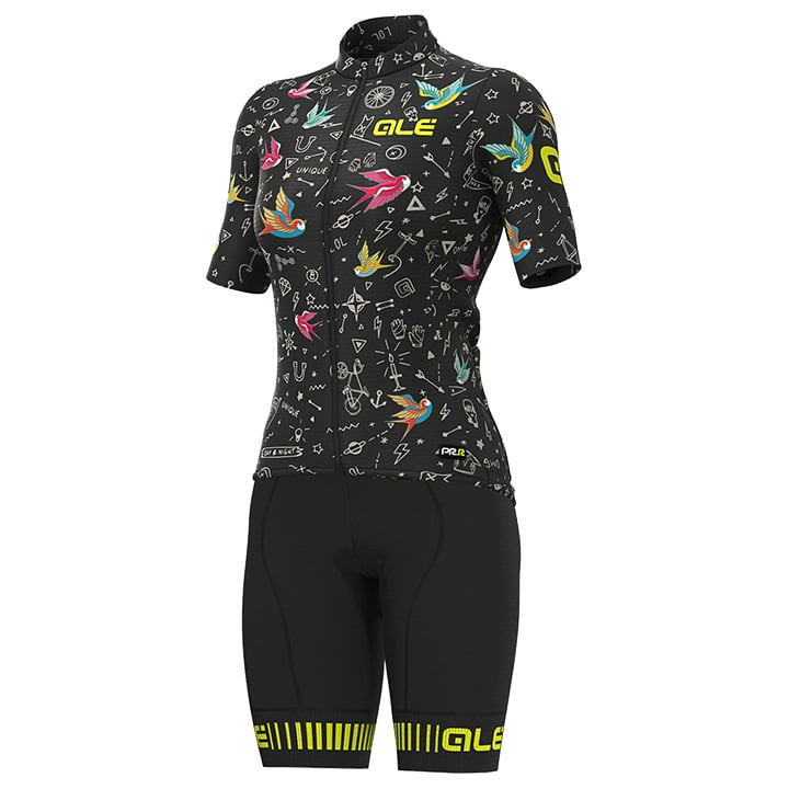 ALÉ Versilia Dames set (fietsshirt + fietsbroek) dames set (2 artikelen), Fietsk