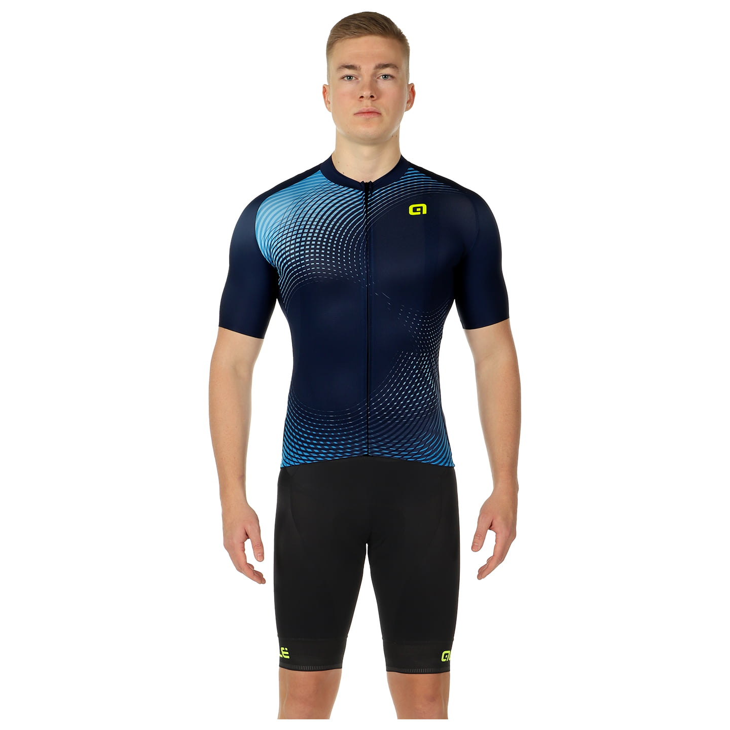 ALÉ Optical Set (fietsshirt + fietsbroek) set (2 artikelen), voor heren