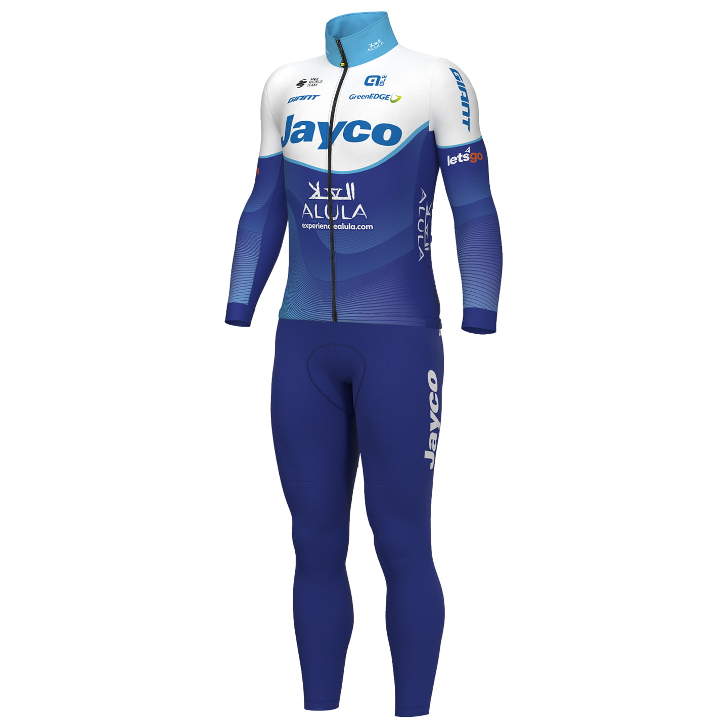 JAYCO-ALULA 2023 Set (winter jacket + cycling tights) Set (2 pieces), for men