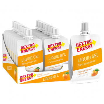 Liquid Gel Orange 18 st./karton DEXTRO ENERGY Liquid Gel Orange 18 st./karton