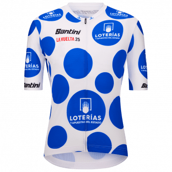 SANTINI  LA VUELTA Kurzarmtrikot Bergtrikot 2025