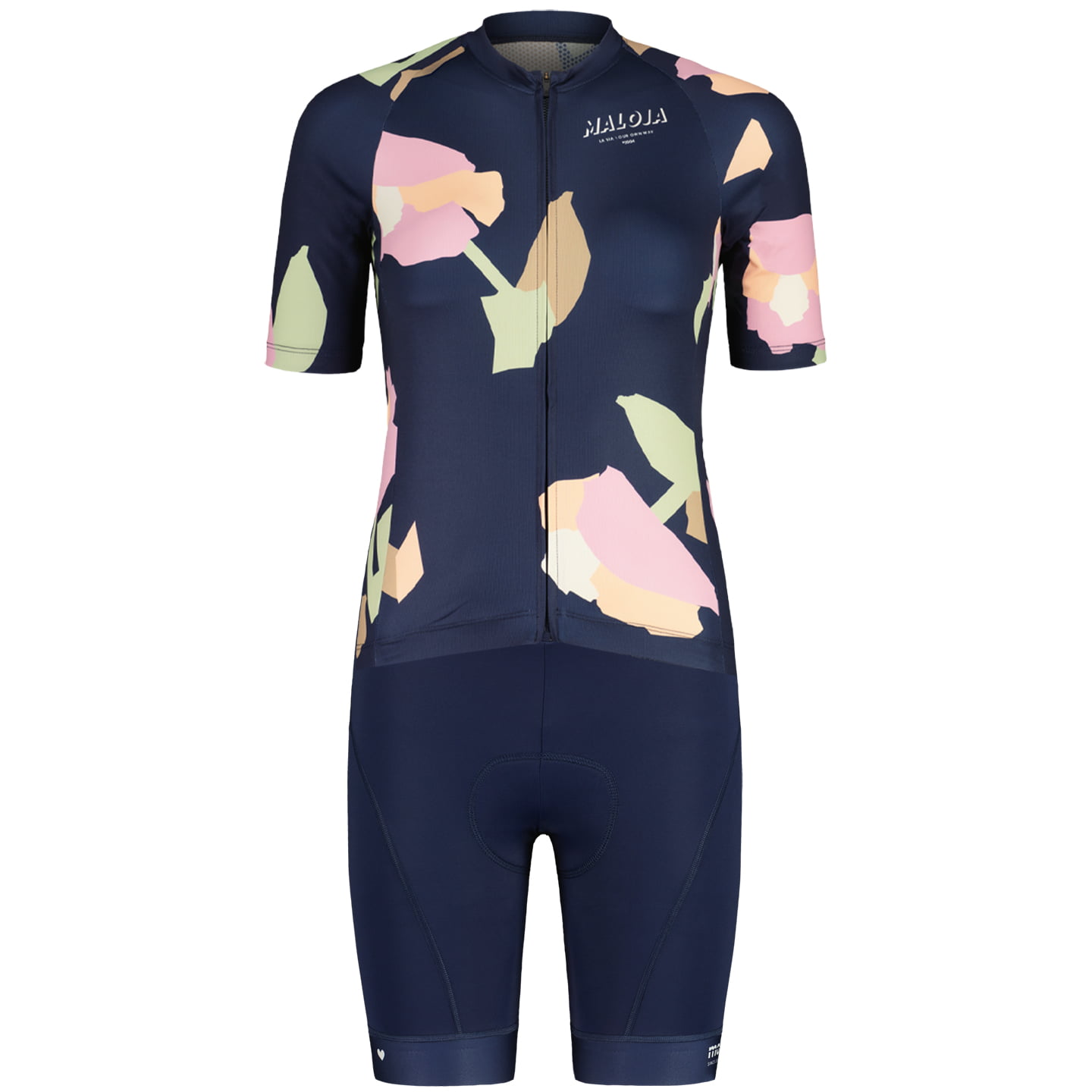 MALOJA SchneckM. Dames set (fietsshirt + fietsbroek) dames set (2 artikelen),