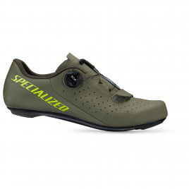 BONTRAGER Circuit Road Bike Shoes neon yellow
