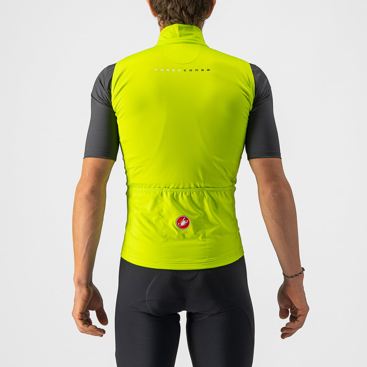 CASTELLI Thermal Pro Mid Thermal Vest neon green