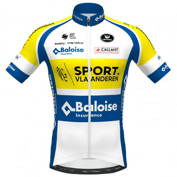 Maillot mangas cortas SPORT VLAANDEREN-BALOISEE 2021 VERMARC Maillot mangas cortas SPORT VLAANDEREN-BALOISEE 2021