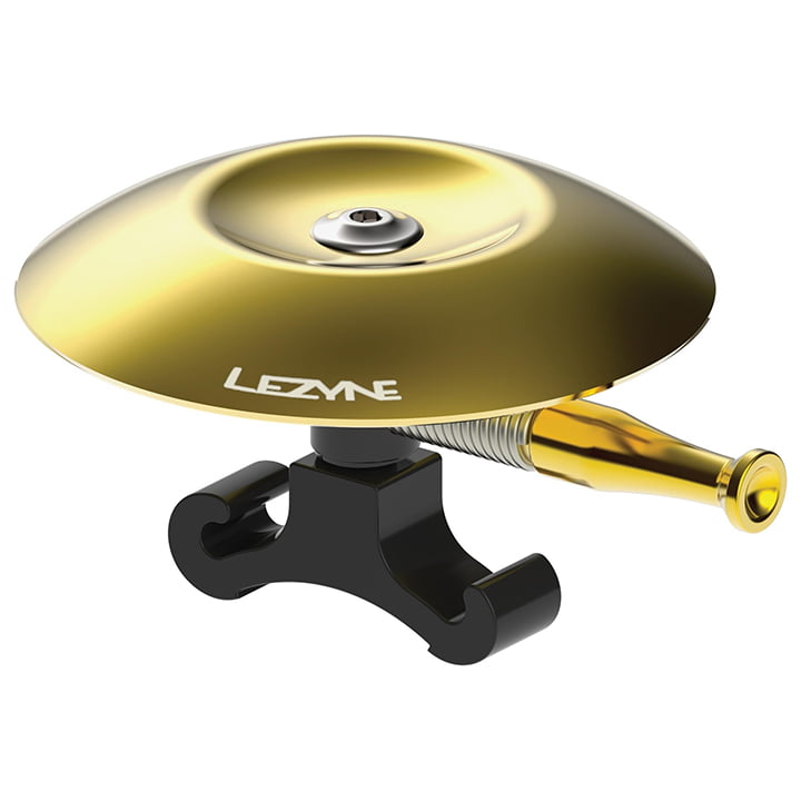 LEZYNE Classic Shallow Brass Bell Bicycle Bell, Bike accessories