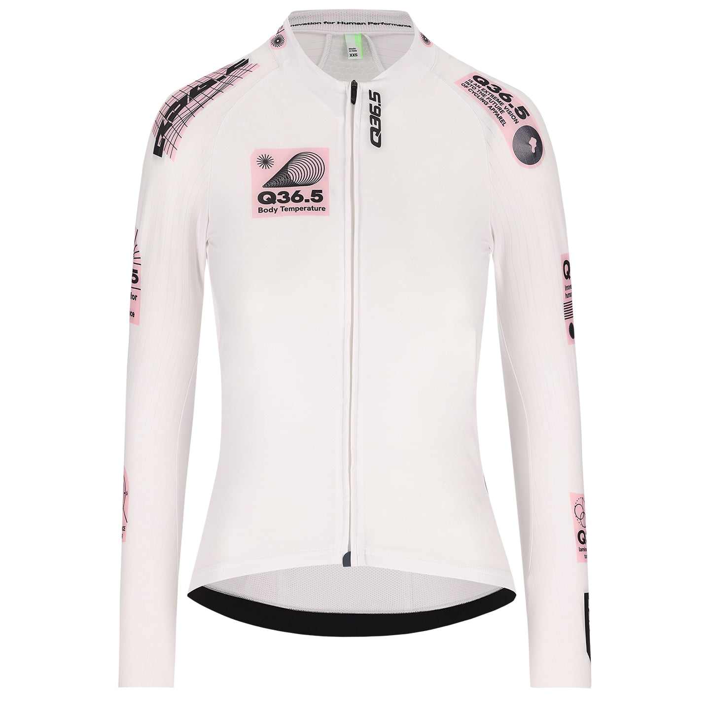 Q36.5 Damestrui lange mouw Gregarius Hybrid Light Retrofuture damesfietsshirt,