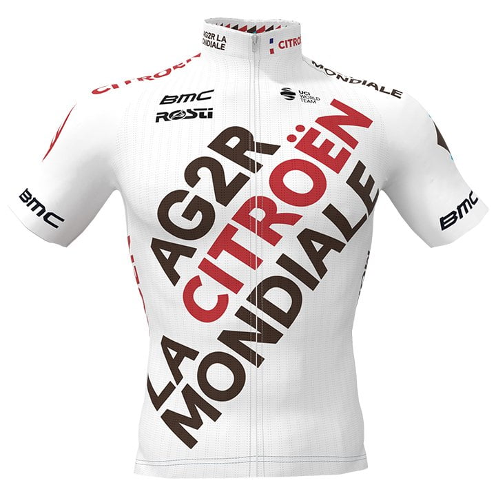AG2R CITROËN TEAM Shirt met korte mouwen 2021 fietsshirt met korte mouwen, voor