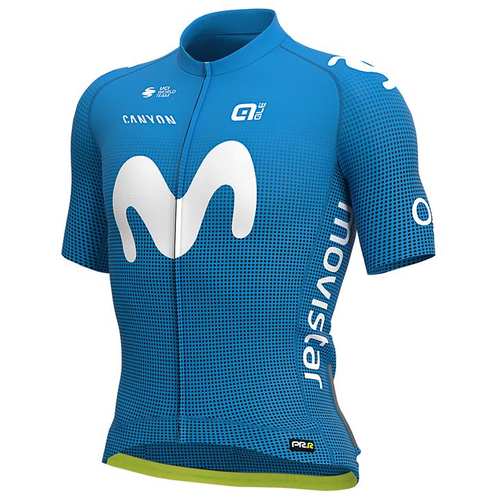 MOVISTAR TEAM Shirt met korte mouwen PRR 2021 fietsshirt met korte mouwen, voor