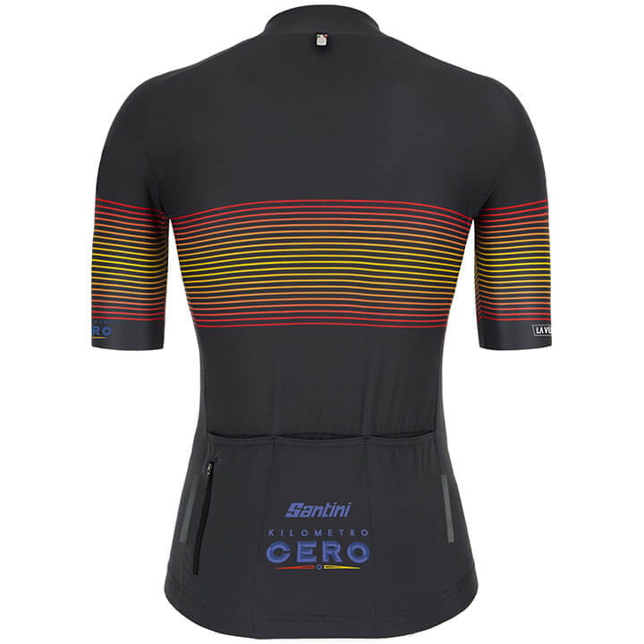 La Vuelta KM Cero fietsshirt met korte mouwen 2020