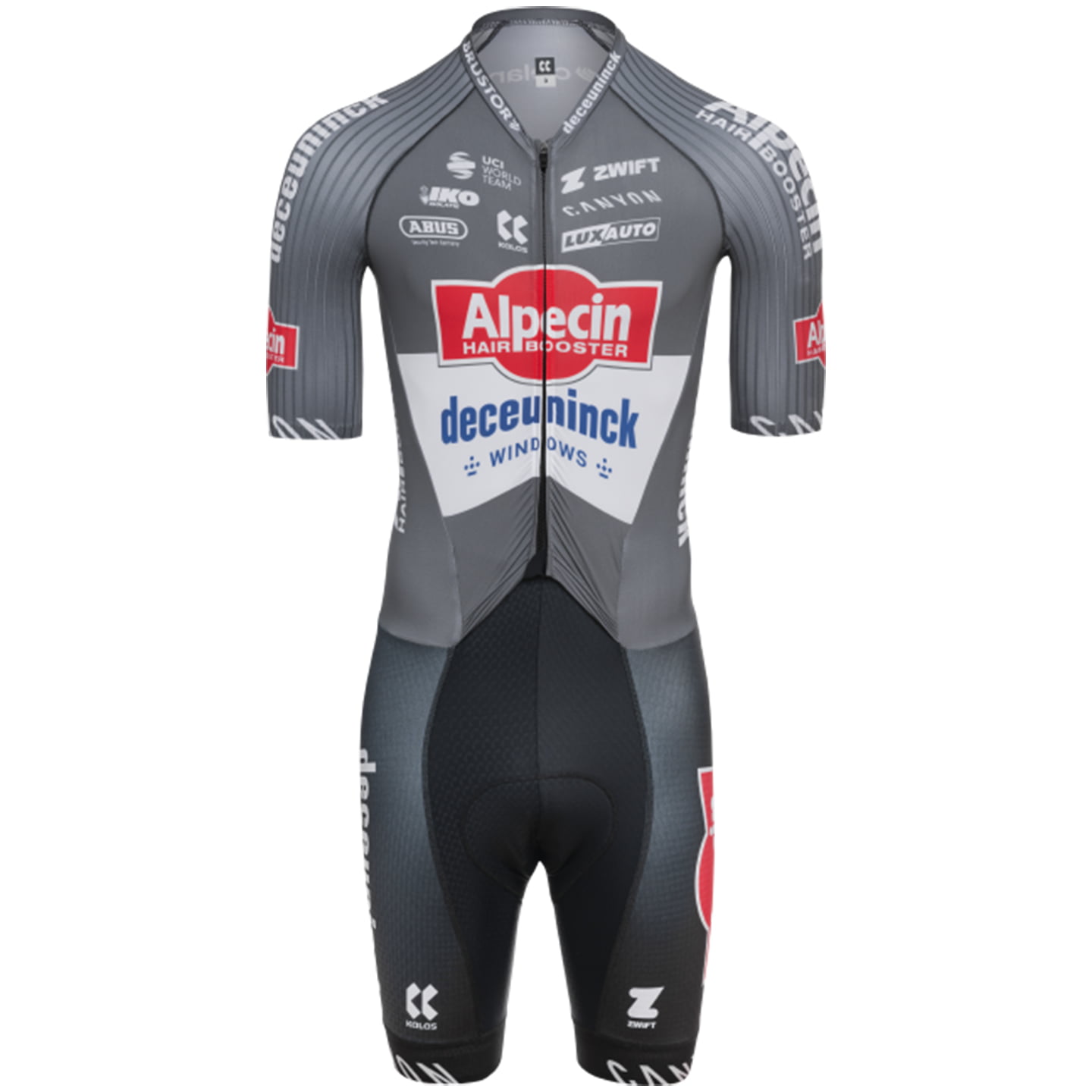 ALPECIN DECEUNINCK 2025 racebody, voor heren, Maat L, Fietsbody, Wielerkleding