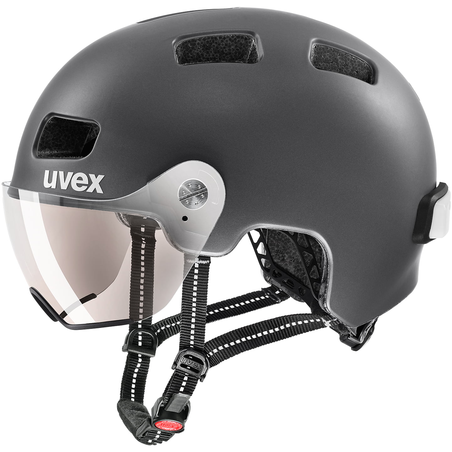 UVEX Rush Visor 2023 Cycling Helmet, Unisex (women / men), size M, Cycle helmet, Bike accessories