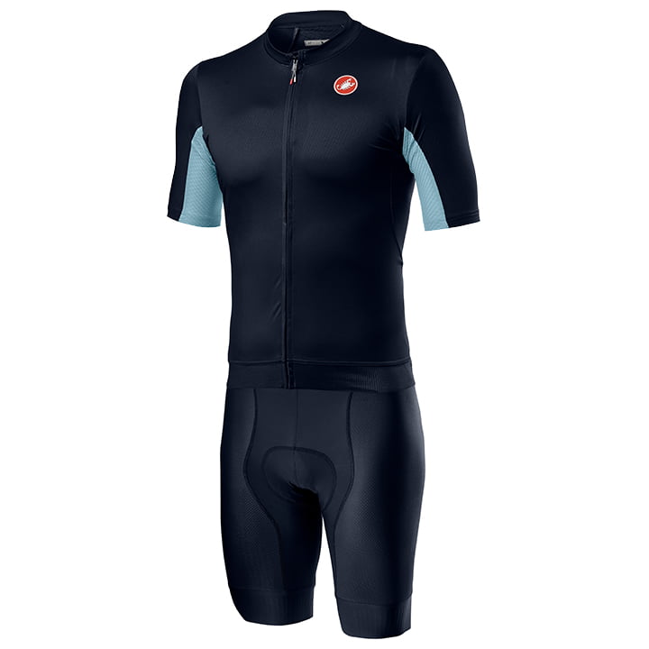 CASTELLI Vantaggio Set (fietsshirt + fietsbroek) set (2 artikelen), voor heren